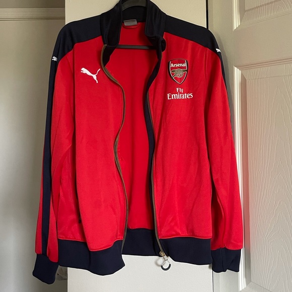 Puma Other - Arsenal Soccer Puma Zip Up Jacket